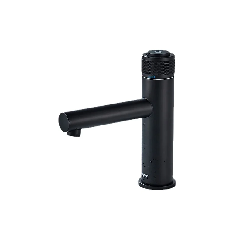 Basin Faucet Hot and Cold Water Faucet Power Switch Button Faucet Black Basin Faucet
Basin Faucet Hot and Cold Water Faucet Power Switch Button Faucet Black Basin Faucet