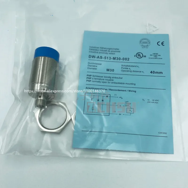 3Pcs New Quality Plug-in proximity DW-AS-513-M30-002 DW-AS-503-M30-002 DW-AS-501-M30-002 DW-AS-513-M30-002 DC 10-30V
3Pcs New Quality Plug-in proximity DW-AS-513-M30-002 DW-AS-503-M30-002 DW-AS-501-M30-002 DW-AS-513-M30-002 DC 10-30V
