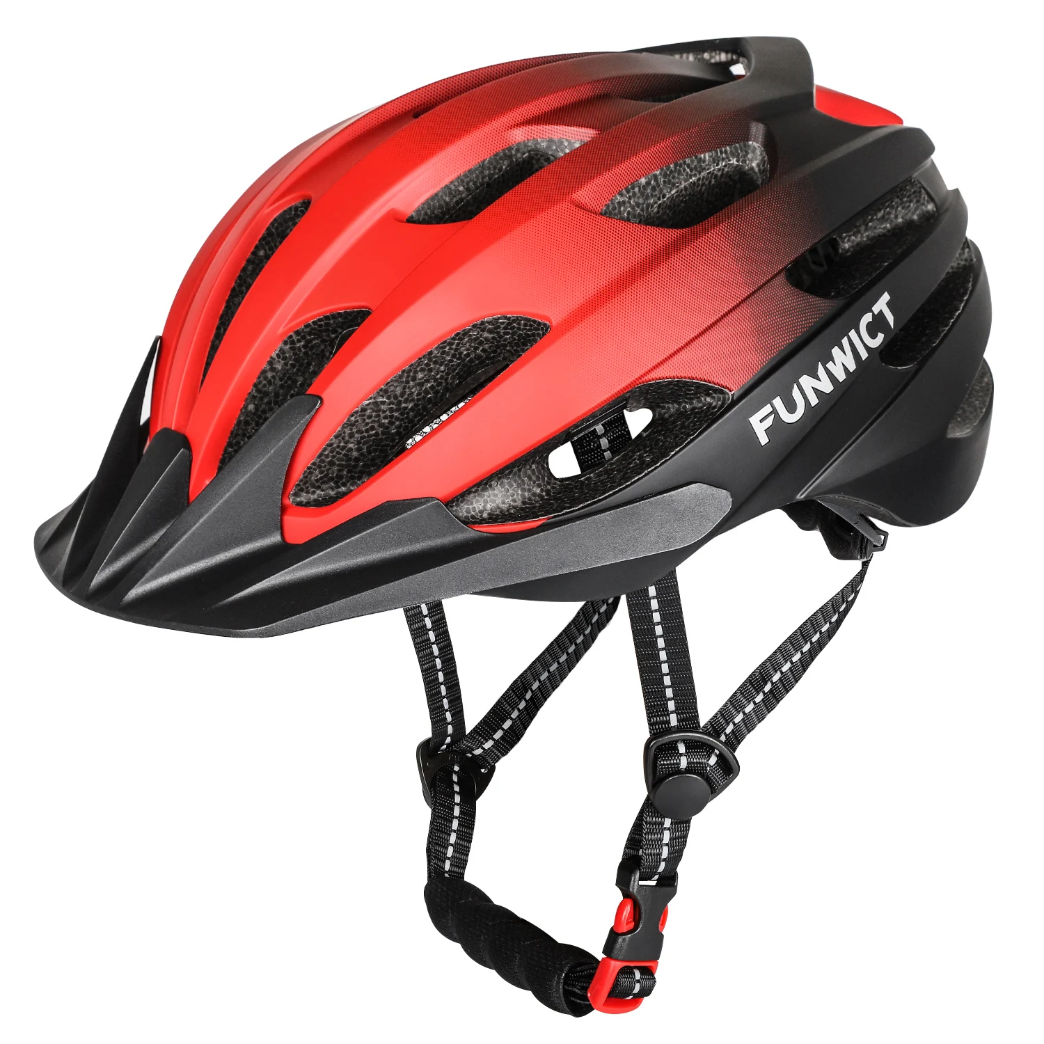 FUNWICT Lightweight Bicycle Helmet Breathable Cycling Helmet with Sun Visor Men Women MTB Mountain Road Safety Bike Helmets
FUNWICT Lightweight Bicycle Helmet Breathable Cycling Helmet with Sun Visor Men Women MTB Mountain Road Safety Bike Helmets