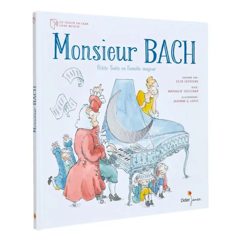 Monsieur Bach Nathalie Soussana Didier Jeunesse 9782278100361 Book
Monsieur Bach Nathalie Soussana Didier Jeunesse 9782278100361 Book