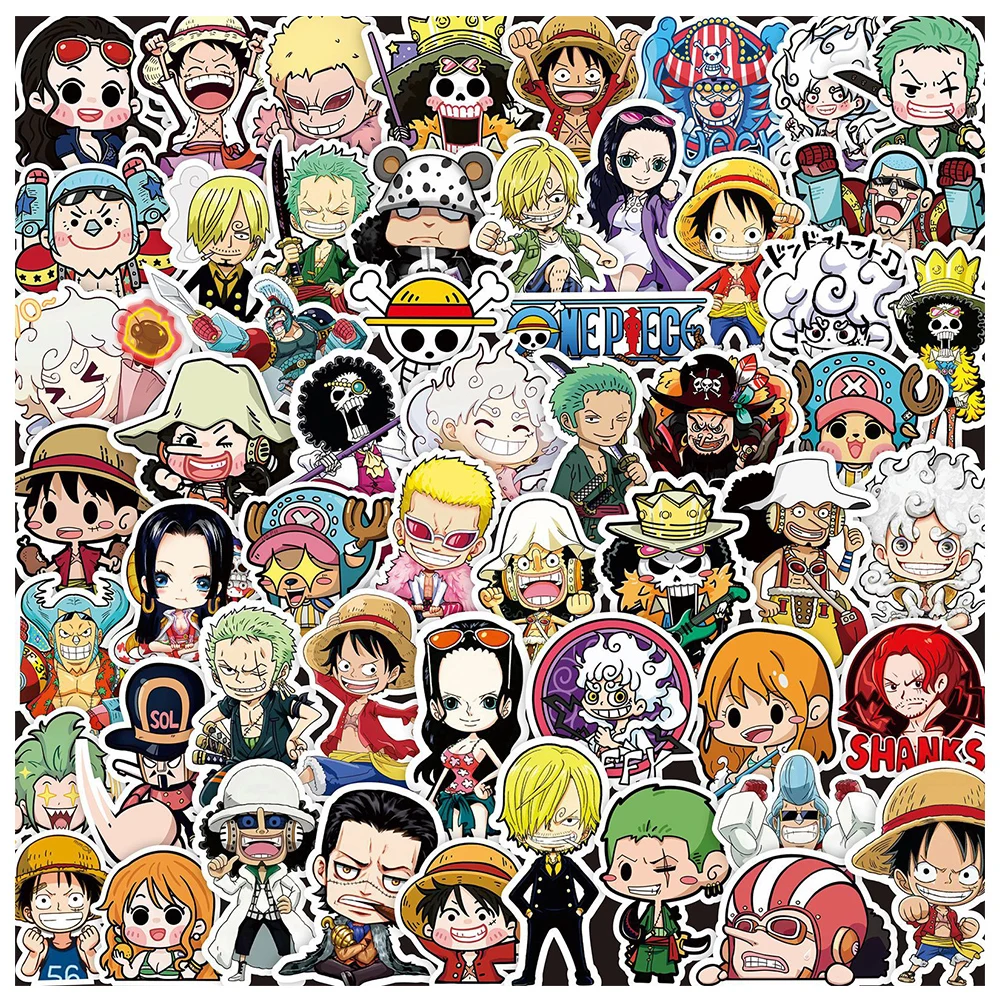 10/20/40/80pcs Cool Anime One Piece Cartoon Graffiti Stickers Skateboard Laptop Phone Bike Car Waterproof Sticker for Kids Toys
10/20/40/80pcs Cool Anime One Piece Cartoon Graffiti Stickers Skateboard Laptop Phone Bike Car Waterproof Sticker for Kids Toys