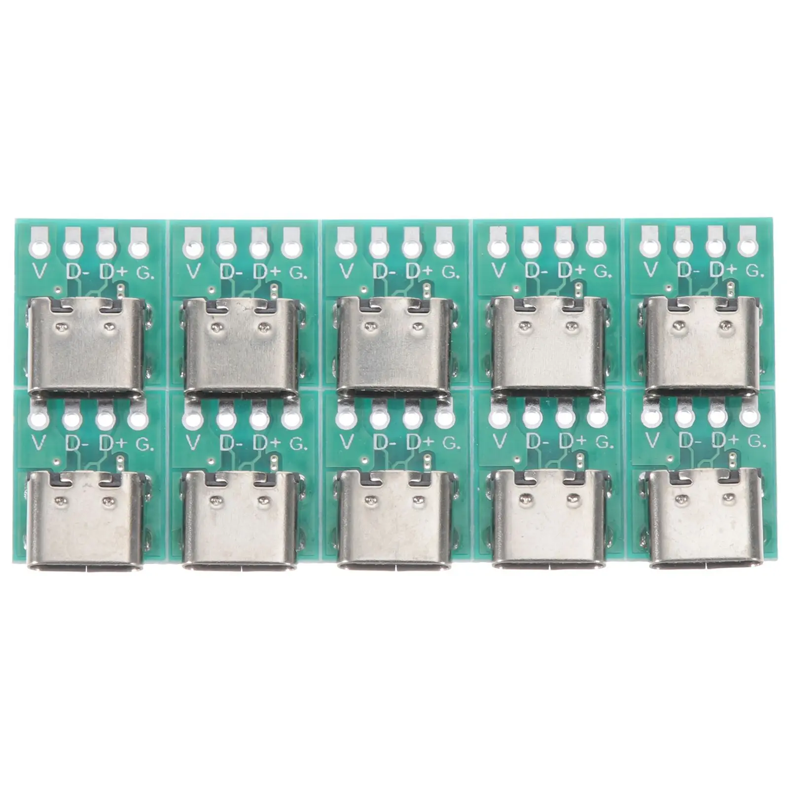 10 Pcs USB C Board DIY 3.1 Serial Female Data Cable Transmission Adapter PCB Converter Type C Connectors
10 Pcs USB C Board DIY 3.1 Serial Female Data Cable Transmission Adapter PCB Converter Type C Connectors