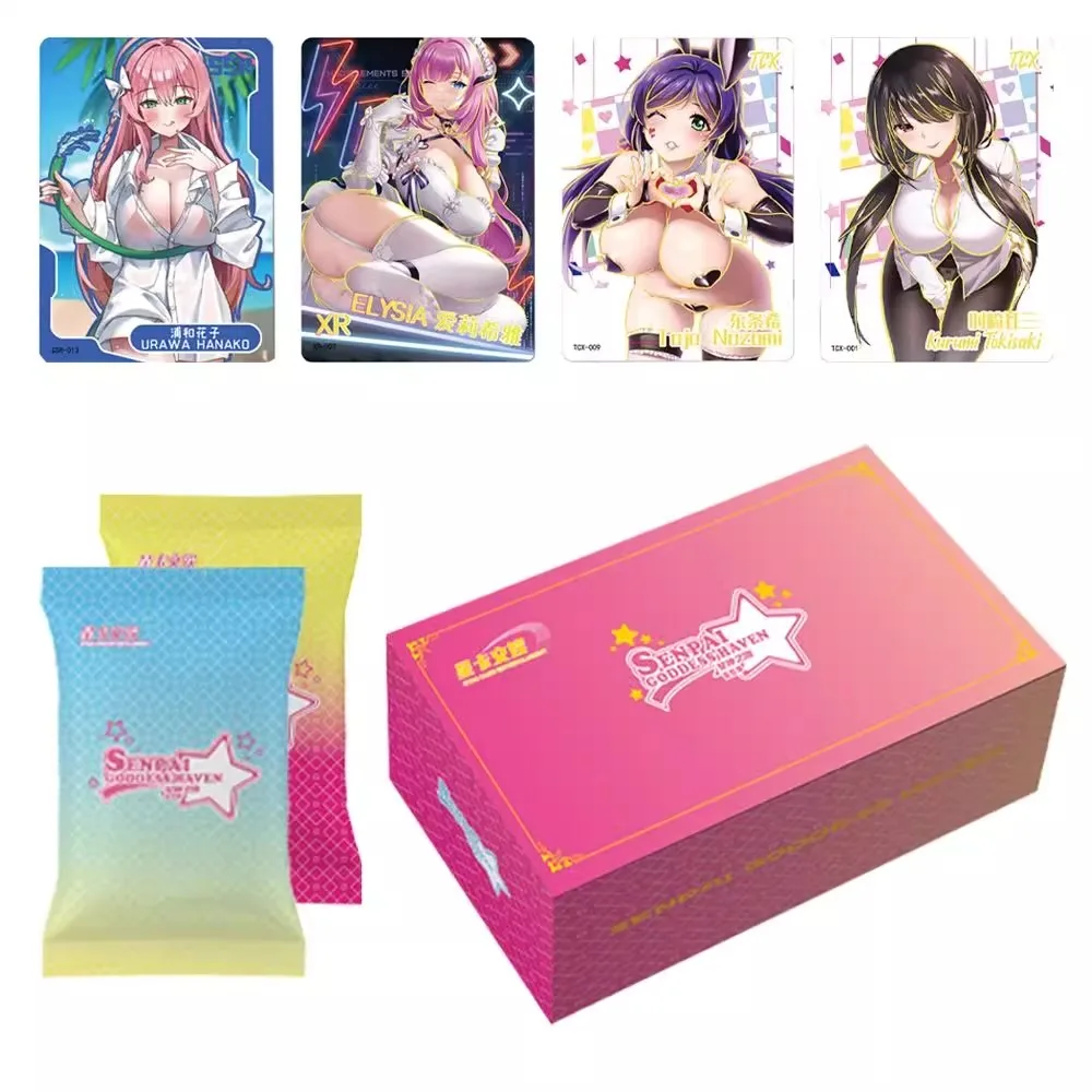 The New Goddess told me a set of Booster Box Girl cards, a rare and sexy bikini board birthday gift from Senpai Hong Kong anime
The New Goddess told me a set of Booster Box Girl cards, a rare and sexy bikini board birthday gift from Senpai Hong Kong anime