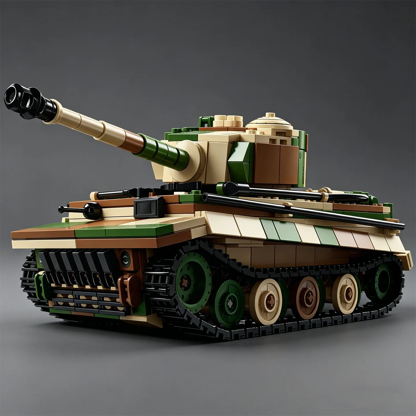 Тяжелый танк Тигр времён Второй мировой войны Sd.Kfz. 181 камуфляжных конструктора-моделей для мальчиков старше 6 лет, подарок, игрушка, мир игрушек
Тяжелый танк Тигр времён Второй мировой войны Sd.Kfz. 181 камуфляжных конструктора-моделей для мальчиков старше 6 лет, подарок, игрушка, мир игрушек