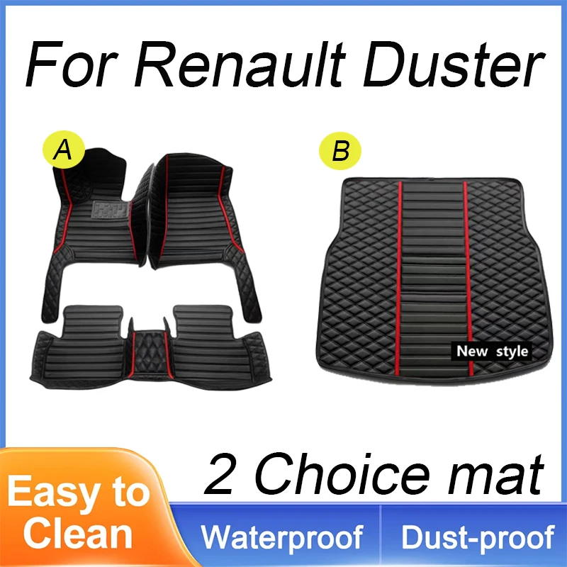 Custom Fit Automotive Car Floor Mats For Renault Duster 2020 2021 2022 Luxury Leather Men Women Full Coverage
Custom Fit Automotive Car Floor Mats For Renault Duster 2020 2021 2022 Luxury Leather Men Women Full Coverage