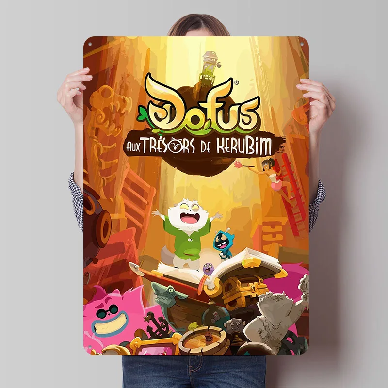 Металлическая табличка Dofus Aux Trésors De Kerubim: винтажный постер, ретро-декор для дома и интерьера
Металлическая табличка Dofus Aux Trésors De Kerubim: винтажный постер, ретро-декор для дома и интерьера