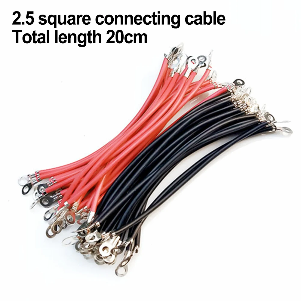 4PCS 20cm Electric Bicycle E-bike Battery Cable Series Cable For Golf Battery Good Compatibility High Temperature Resistant Wire
4PCS 20cm Electric Bicycle E-bike Battery Cable Series Cable For Golf Battery Good Compatibility High Temperature Resistant Wire