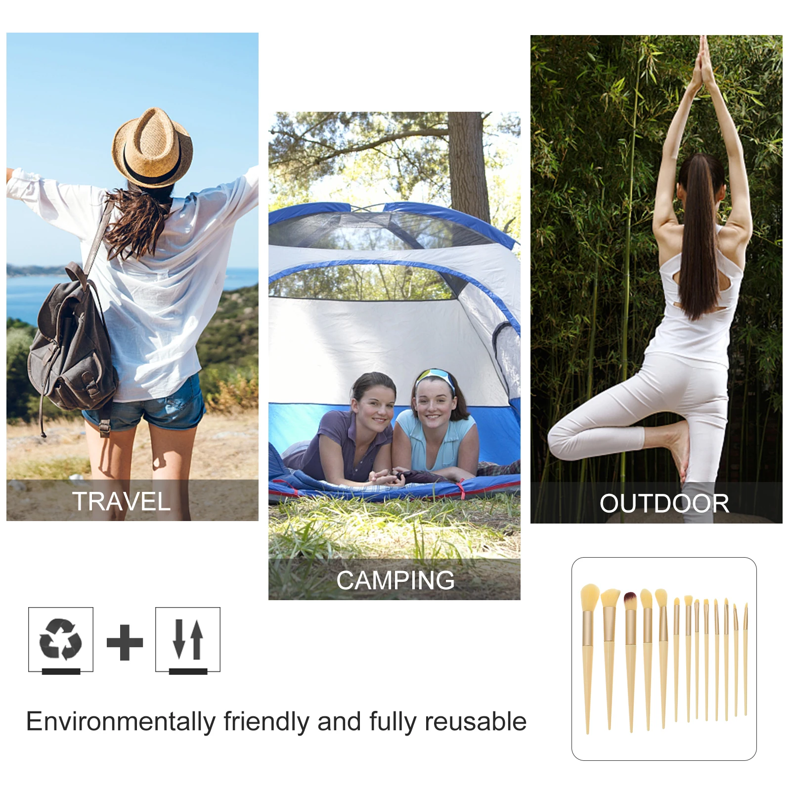 1Set Brush Set Supple Long Handle Makeup Brushes for Women Daily Use Travel Portable Eyeshadow Loose Powder Blush
1Set Brush Set Supple Long Handle Makeup Brushes for Women Daily Use Travel Portable Eyeshadow Loose Powder Blush