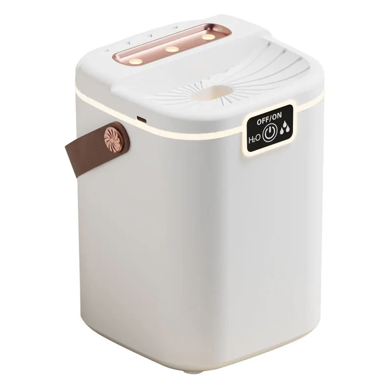 Home portable humidifier, office desktop, light sound, large mist volume, large capacity humidifier
Home portable humidifier, office desktop, light sound, large mist volume, large capacity humidifier