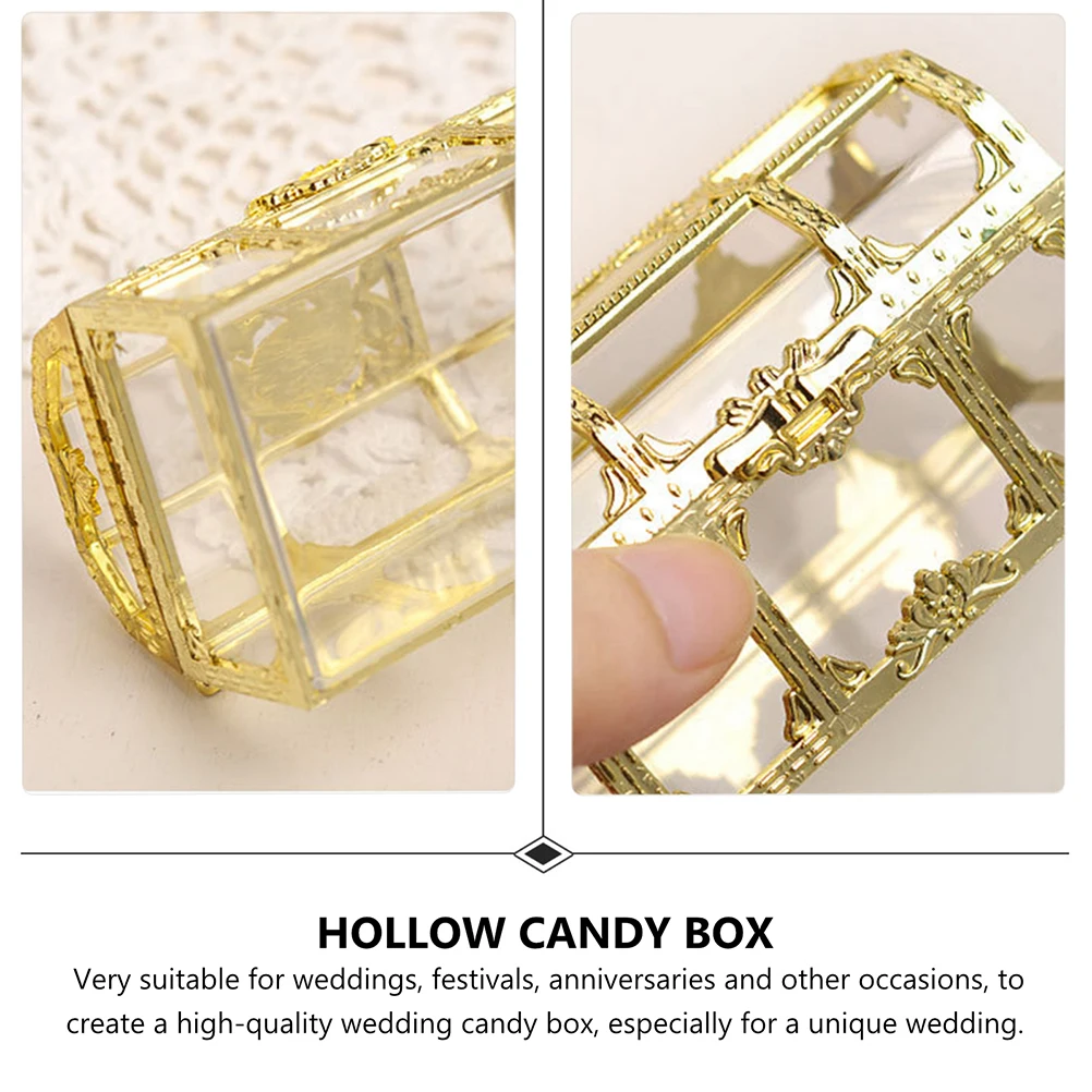 Plastic Wedding High Gift Boxes Quality Treasure Box Design for Gifts Chocolate Gift Case Elegant Party Supplies
Plastic Wedding High Gift Boxes Quality Treasure Box Design for Gifts Chocolate Gift Case Elegant Party Supplies