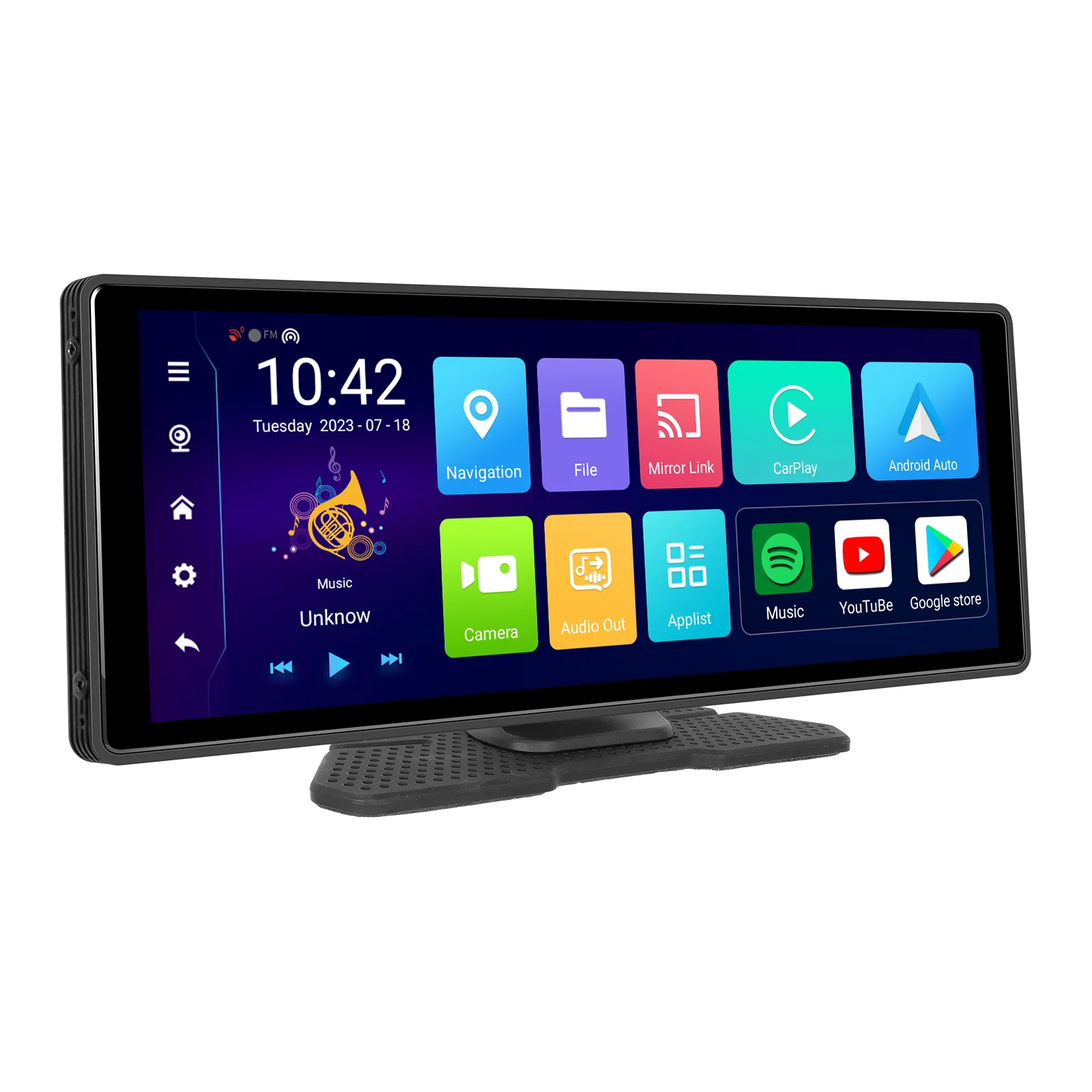 10.26 Inch Smart PND Car Screen High-Definition DVR GPS Navigation Android 13.0 4GB + 64GB Wifi MP5 Carplay Monitors USB 1-Year
10.26 Inch Smart PND Car Screen High-Definition DVR GPS Navigation Android 13.0 4GB + 64GB Wifi MP5 Carplay Monitors USB 1-Year