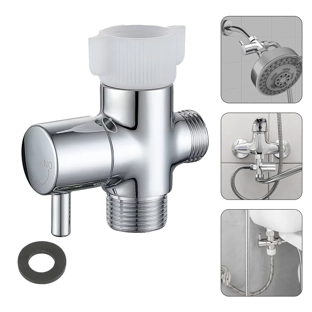 Bidet T Adapter 3 Ways Valve For Diverter Bath Toilet Bidet Sprayer Shower Head ABS Converter Kitchen Fixture Home Improvement
Bidet T Adapter 3 Ways Valve For Diverter Bath Toilet Bidet Sprayer Shower Head ABS Converter Kitchen Fixture Home Improvement