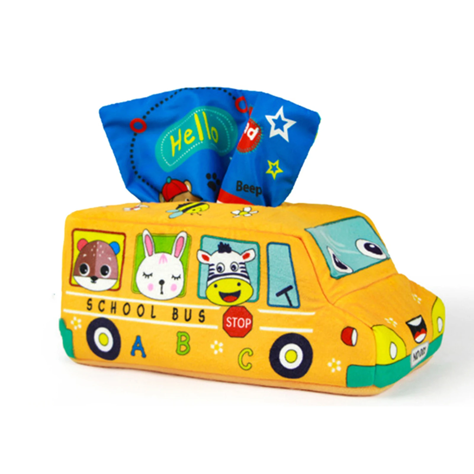 Коробка для салфеток, игрушка, сенсорные игрушки, красочная мультяшная плюшевая коробка для шарфа, занятые пальцами
Коробка для салфеток, игрушка, сенсорные игрушки, красочная мультяшная плюшевая коробка для шарфа, занятые пальцами