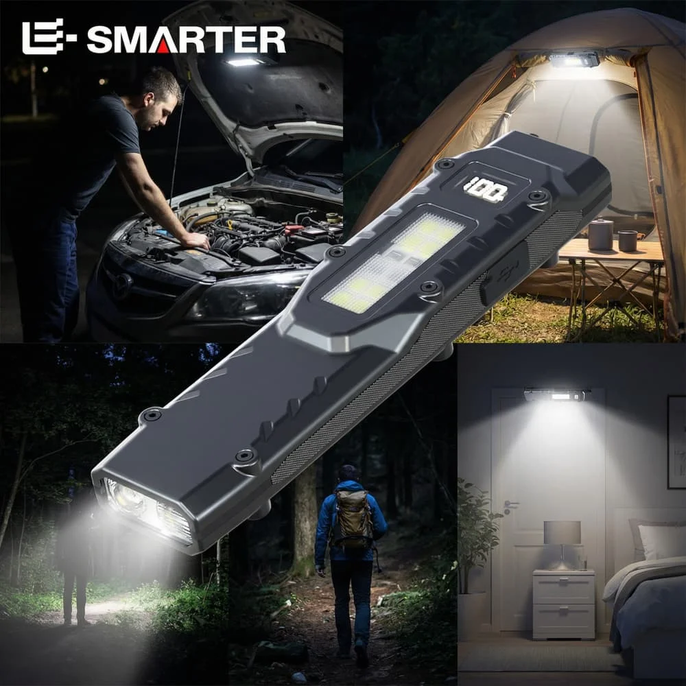 Тактический перезаряжаемый фонарь EDC, светодиодный фонарь с двумя переключателями и цифровым дисплеем, 8 режимов, для кемпинга и экстренного использования
Тактический перезаряжаемый фонарь EDC, светодиодный фонарь с двумя переключателями и цифровым дисплеем, 8 режимов, для кемпинга и экстренного использования