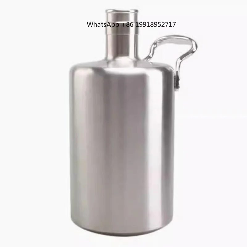 304 stainless steel household water storage bottle 6L large capacity bucket outdoor portable
304 stainless steel household water storage bottle 6L large capacity bucket outdoor portable
