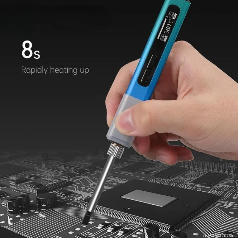 New DUKA Smart Portable Electric Soldering Iron Kit Set Digital OLED Display Temperature Adjustable Welding Tools Soldering Tips
New DUKA Smart Portable Electric Soldering Iron Kit Set Digital OLED Display Temperature Adjustable Welding Tools Soldering Tips