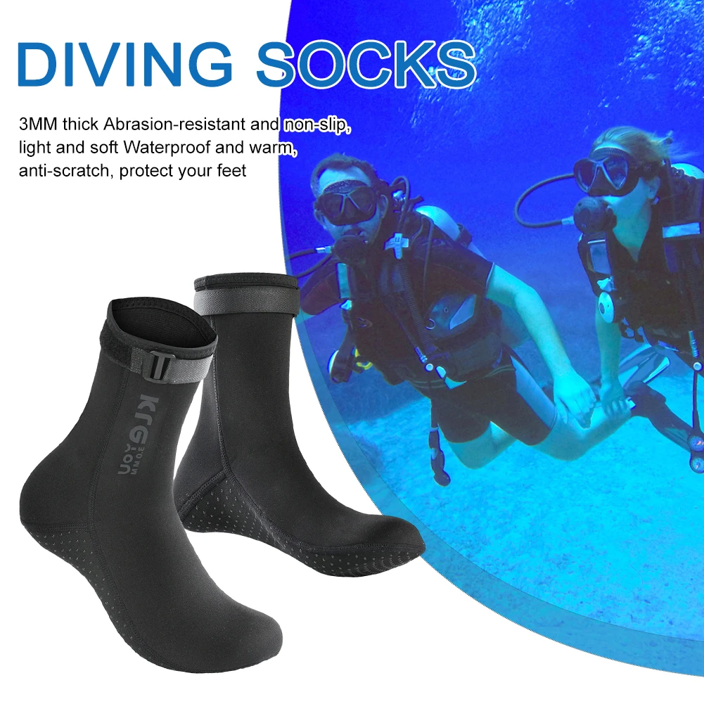 3mm Snorkeling Spearfishing Socks Winter Warm Unisex Snorkeling Fin Sock Anti Slip Neoprene Wearable Lightweight for Water Sport
3mm Snorkeling Spearfishing Socks Winter Warm Unisex Snorkeling Fin Sock Anti Slip Neoprene Wearable Lightweight for Water Sport
