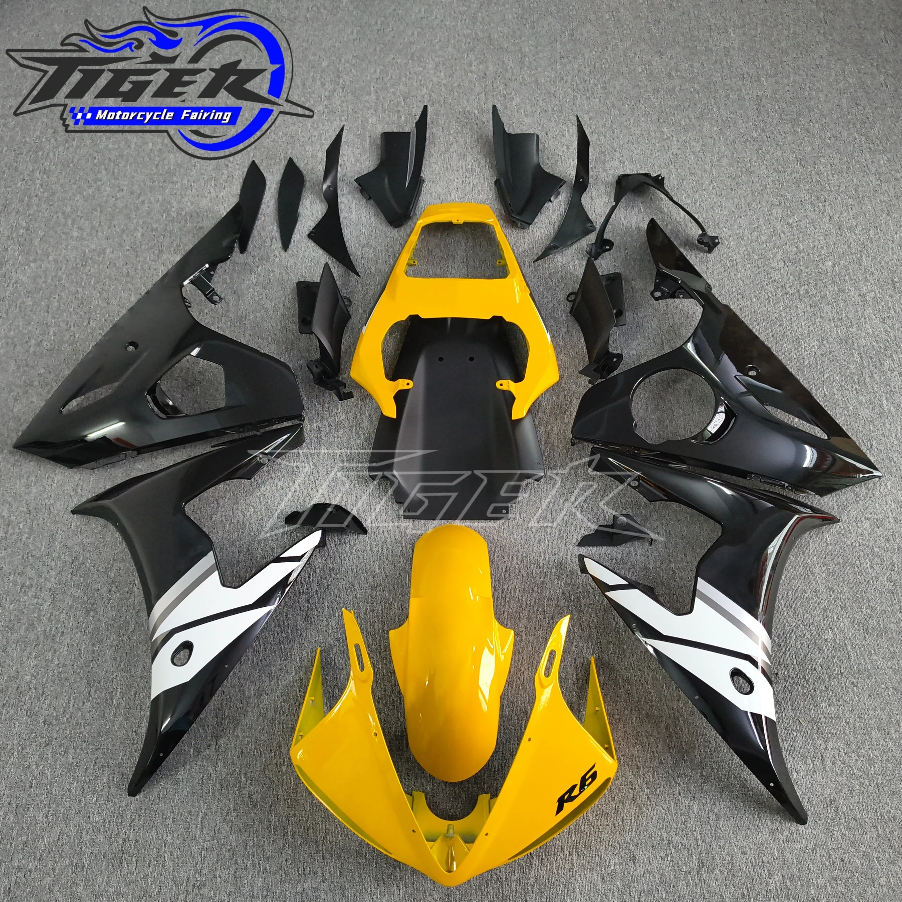 Motorcycle Fairing kit for R6 2003 2004 2005 model yellow white black R6 fairings set 03 04 05
Motorcycle Fairing kit for R6 2003 2004 2005 model yellow white black R6 fairings set 03 04 05