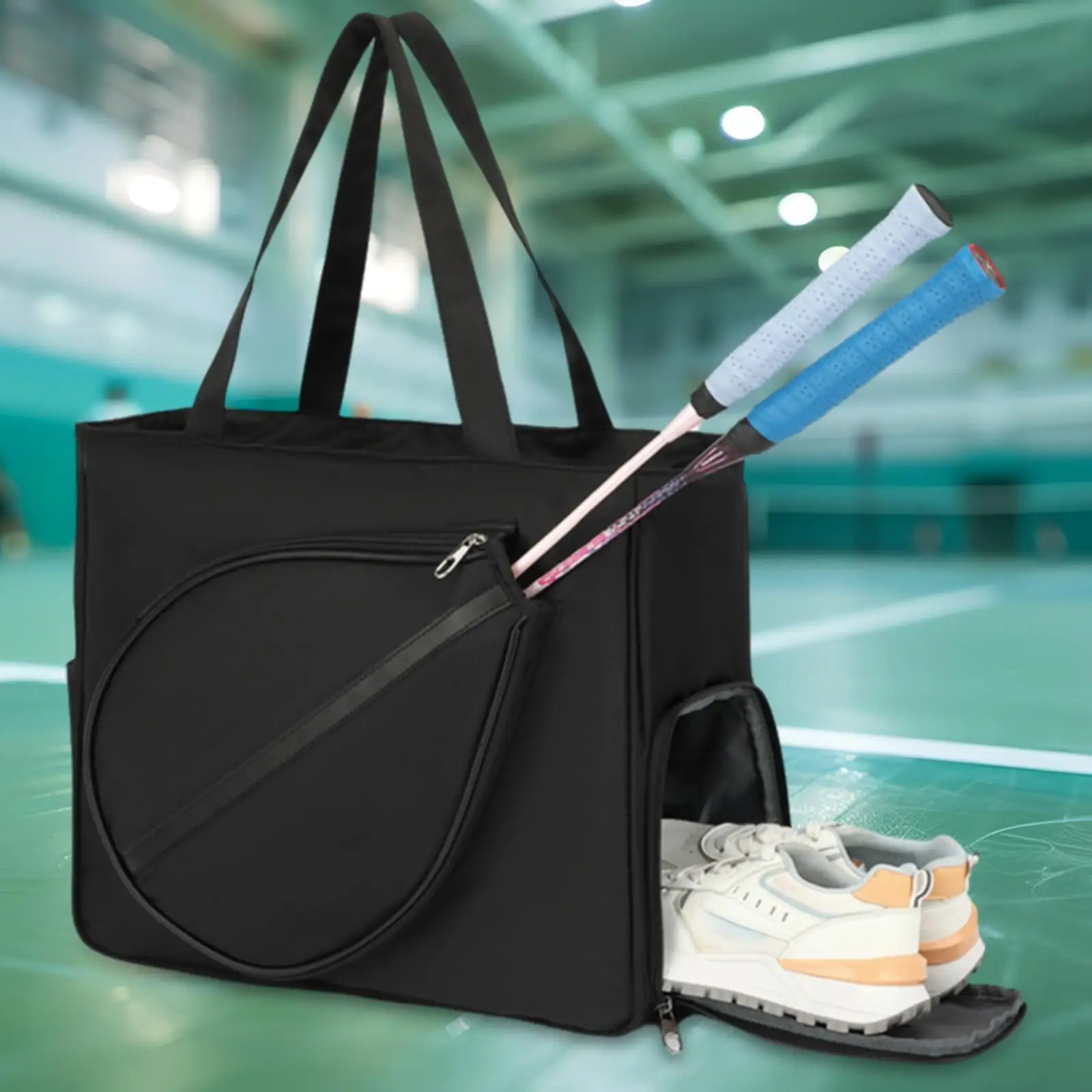 Спортивная сумка-тоут для теннисного снаряжения, органайзер для женщин и мужчин, водонепроницаемая
Спортивная сумка-тоут для теннисного снаряжения, органайзер для женщин и мужчин, водонепроницаемая