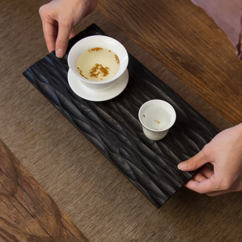 Black Nordic Tea Tray Japanese Wooden Chinese Rectangle Tea Tray Vintage Pu Erh Bandeja Para Cha Kitchen Accessories YN50TT
Black Nordic Tea Tray Japanese Wooden Chinese Rectangle Tea Tray Vintage Pu Erh Bandeja Para Cha Kitchen Accessories YN50TT