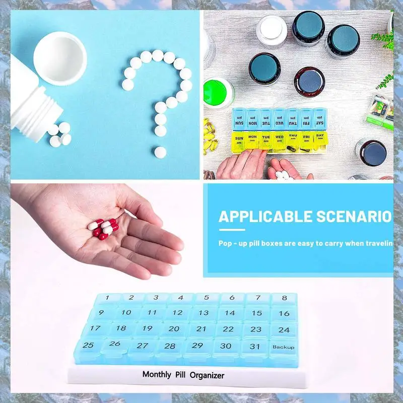 Best Of 2025 — органайзер для таблеток на месяц, 31 отделения, 1 день, 4 недели, полный месяц, 31 день Органайзер для таблеток
Best Of 2025 — органайзер для таблеток на месяц, 31 отделения, 1 день, 4 недели, полный месяц, 31 день Органайзер для таблеток