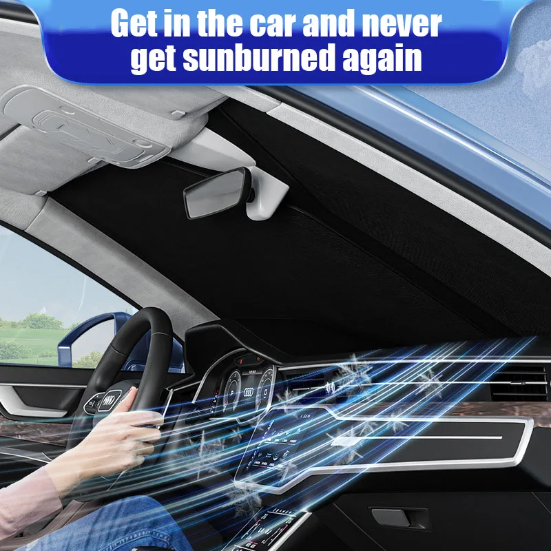 Car Silver Cloth Sunshade Suction Cup Type Front Zipper Sunscreen Folding Heat Insulation Car Aluminum Film Sunscreen
Car Silver Cloth Sunshade Suction Cup Type Front Zipper Sunscreen Folding Heat Insulation Car Aluminum Film Sunscreen