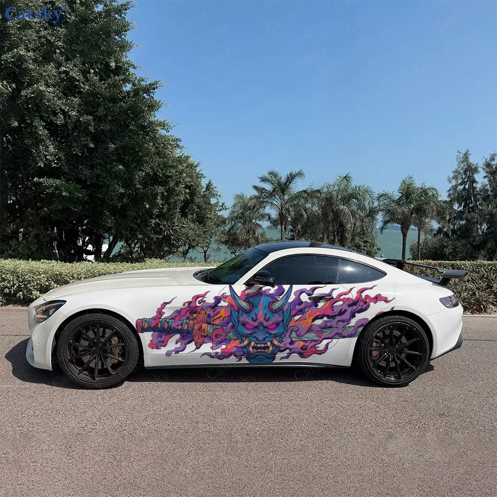 2pcs Sword And Warrior Mask Car Sticker Full Body Floral Decoration Scratches Protective Car Sticker Waterproof Car Vinyl Wraps
2pcs Sword And Warrior Mask Car Sticker Full Body Floral Decoration Scratches Protective Car Sticker Waterproof Car Vinyl Wraps