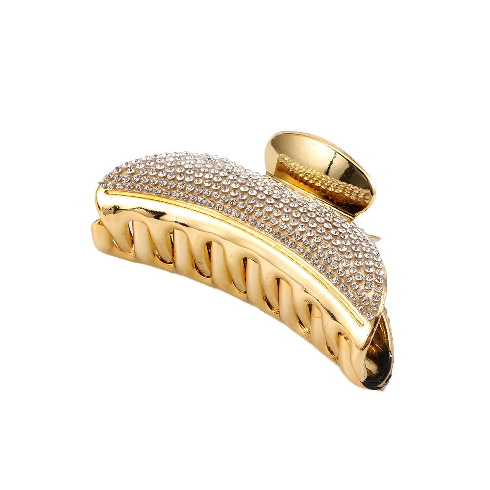 Women Elegant Shining Headwear Large Hairpin Hair Clamp Rhinestones Hair Claw Full Crystals 
Women Elegant Shining Headwear Large Hairpin Hair Clamp Rhinestones Hair Claw Full Crystals