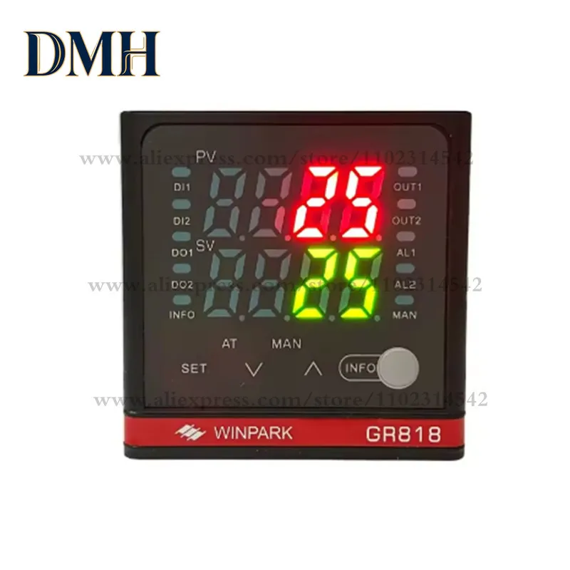Dmh .1Pcs Терморегулятор GR818-AT12000/AT12100/AT12200/AT22300
Dmh .1Pcs Терморегулятор GR818-AT12000/AT12100/AT12200/AT22300