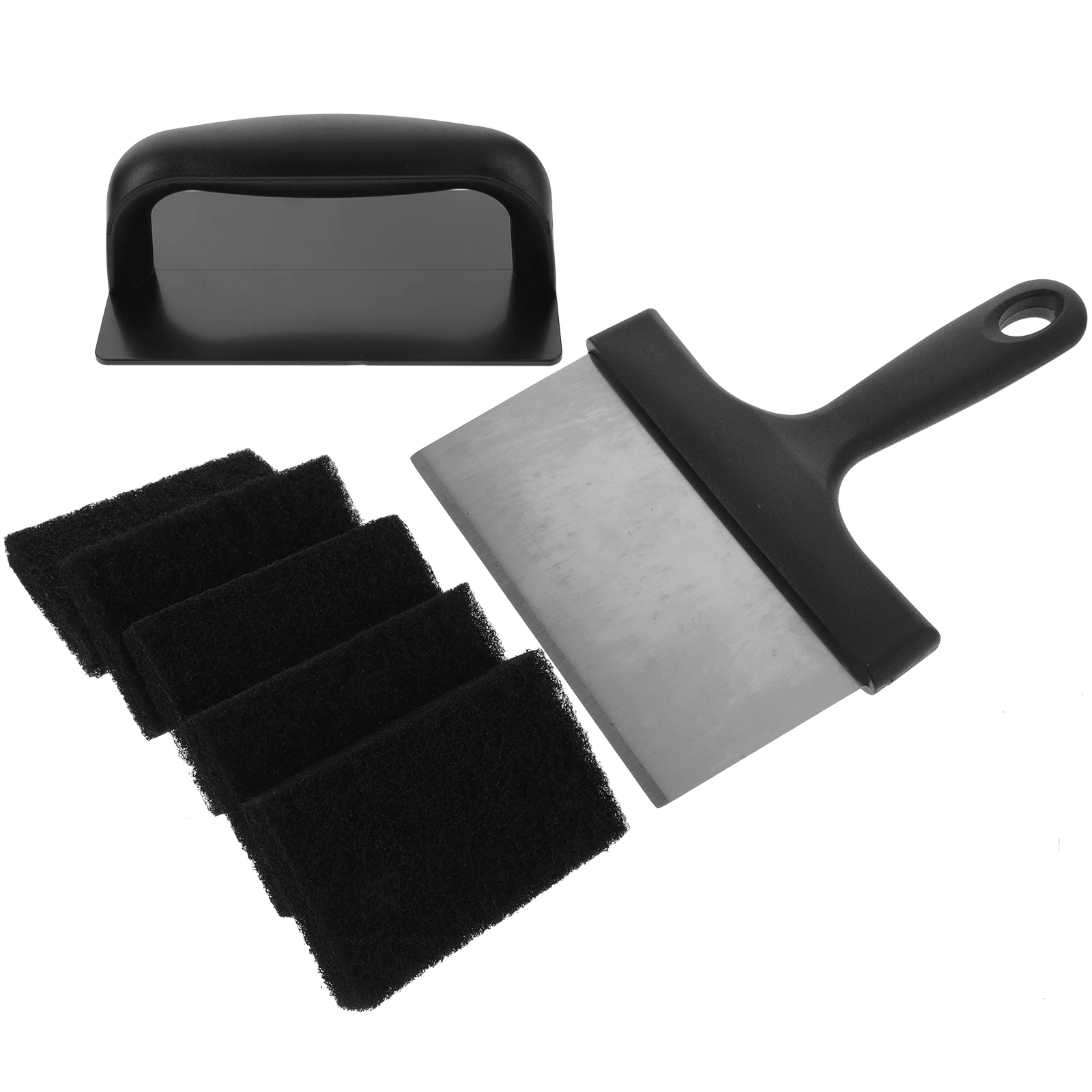 1 set Grill Rack Cleaner Set BBQ Scraper Steel Barbecue Cleaning Tools Sponges Brushes Grates Smoker Practical Wear
1 set Grill Rack Cleaner Set BBQ Scraper Steel Barbecue Cleaning Tools Sponges Brushes Grates Smoker Practical Wear