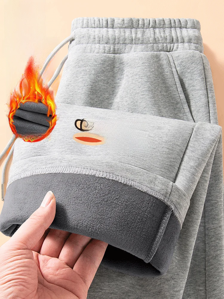 Men's Fce Lined Sports Casual Pants Winter Warm Youth Trendy Straight Leg mid Waist Trousers Cotton Polyester
Men's Fce Lined Sports Casual Pants Winter Warm Youth Trendy Straight Leg mid Waist Trousers Cotton Polyester