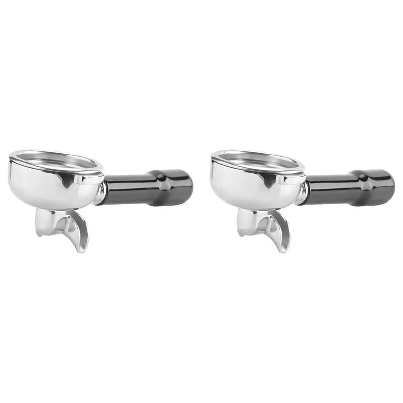 B82B-2X 58MM Stainless Steel Coffee Machine Bottomless Filter Holder Portafilter For Rocket/ Expobar Double Mouth/ FAEMA
B82B-2X 58MM Stainless Steel Coffee Machine Bottomless Filter Holder Portafilter For Rocket/ Expobar Double Mouth/ FAEMA