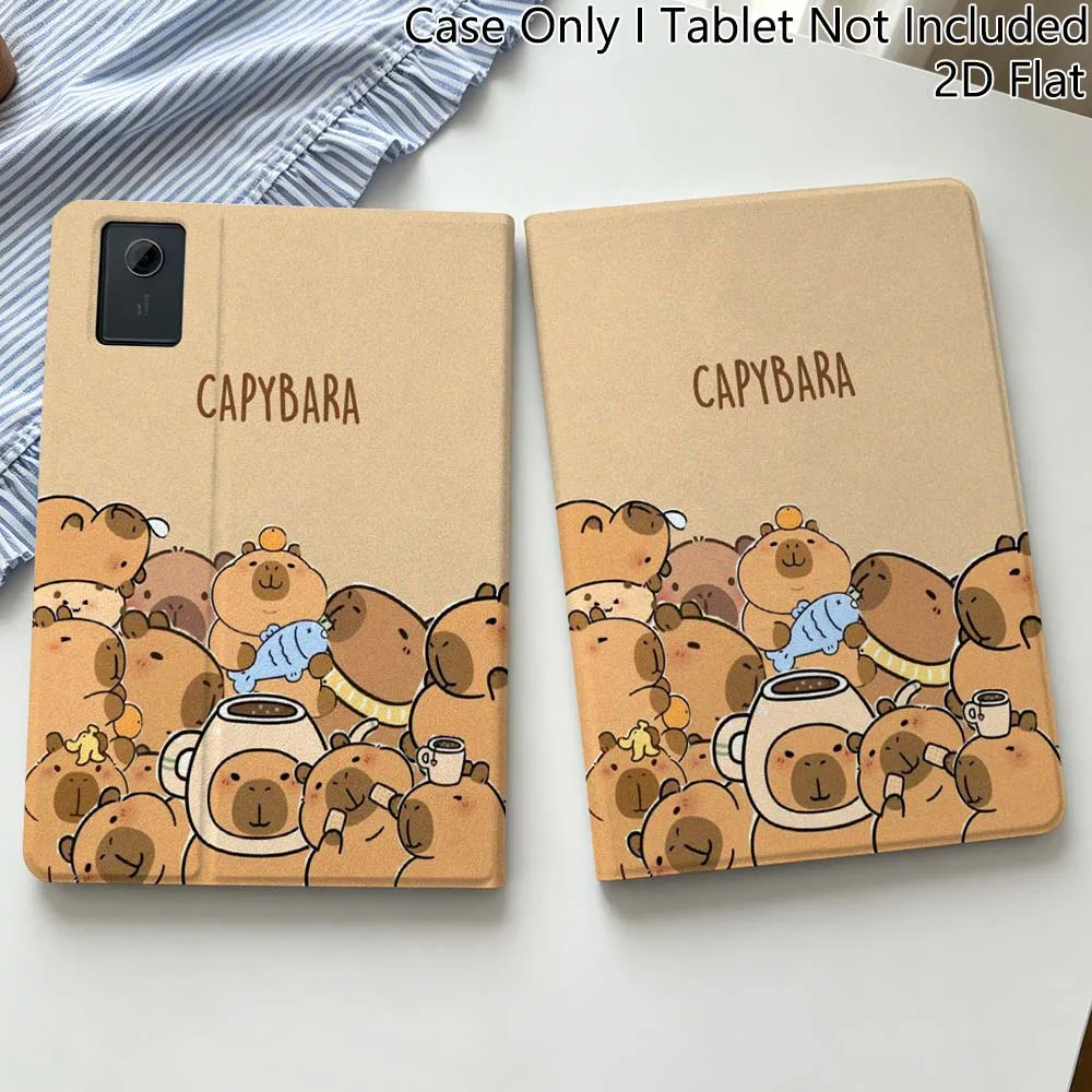 Cute Capybara Design Art For Xiaoxin Lenovo Tab Pad K11 K10 M10 P11 3rd Plus Pro Legion Y700 Y900 Gen4 2 Tablet Case Gift
Cute Capybara Design Art For Xiaoxin Lenovo Tab Pad K11 K10 M10 P11 3rd Plus Pro Legion Y700 Y900 Gen4 2 Tablet Case Gift
