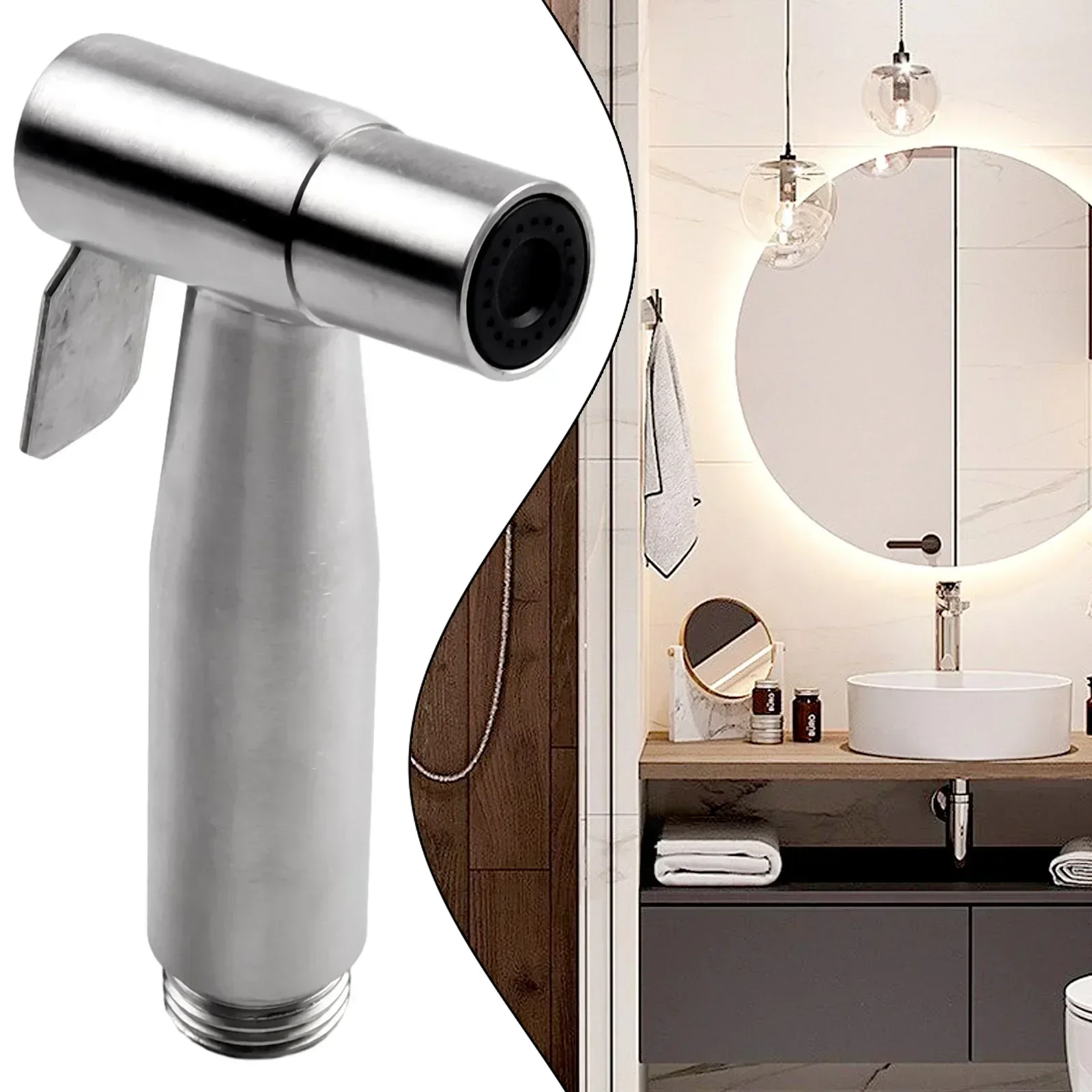 1 PC Bath Sprayers Toilet Douche Bidet Head Handheld Spray For Sanitary Shattaf Shower Hand Sprayer Bathroom Accessories NEW
1 PC Bath Sprayers Toilet Douche Bidet Head Handheld Spray For Sanitary Shattaf Shower Hand Sprayer Bathroom Accessories NEW
