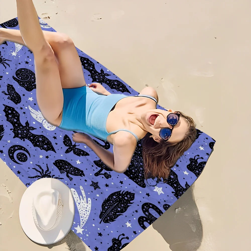 Witches Moon Tarot Beach Towel Cartoon Cute Summer Kids Large Bath Pool Beach Towel Microfiber Absorbent for Swimming Travel
Witches Moon Tarot Beach Towel Cartoon Cute Summer Kids Large Bath Pool Beach Towel Microfiber Absorbent for Swimming Travel