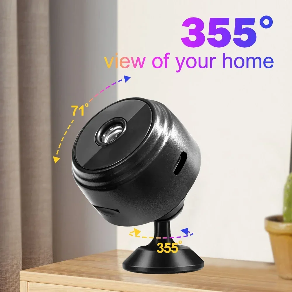 Home Security A9 Camera HD Wireless WIFI Network 1080p Infrared Night Vision For Outdoor Sports With Surveillance Features
Home Security A9 Camera HD Wireless WIFI Network 1080p Infrared Night Vision For Outdoor Sports With Surveillance Features