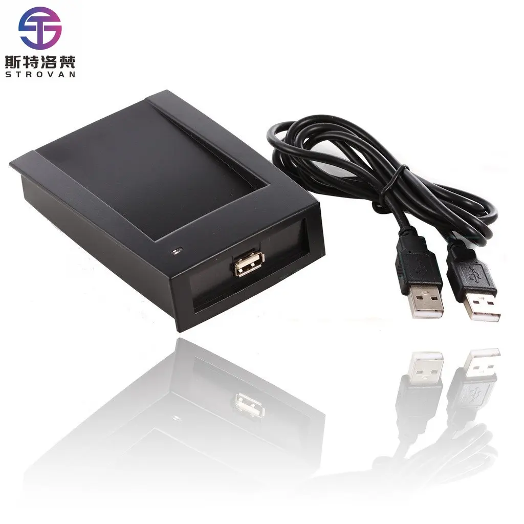 Rfid Smart Card Writer 125Khz Proximity Key T5577 Hotel USB Desktop Reader