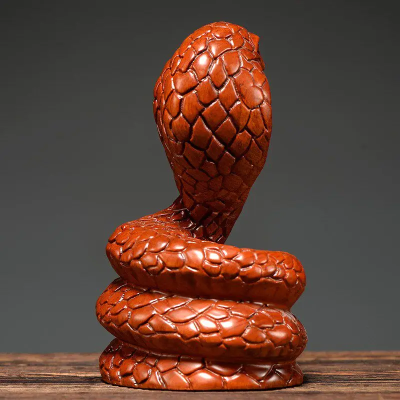 Carved Huanghuali Rosewood Chinese Zodiac Snake Statue Fengshui Lucky Wealth Figurine Home Office Decor Housewarming Gift
Carved Huanghuali Rosewood Chinese Zodiac Snake Statue Fengshui Lucky Wealth Figurine Home Office Decor Housewarming Gift