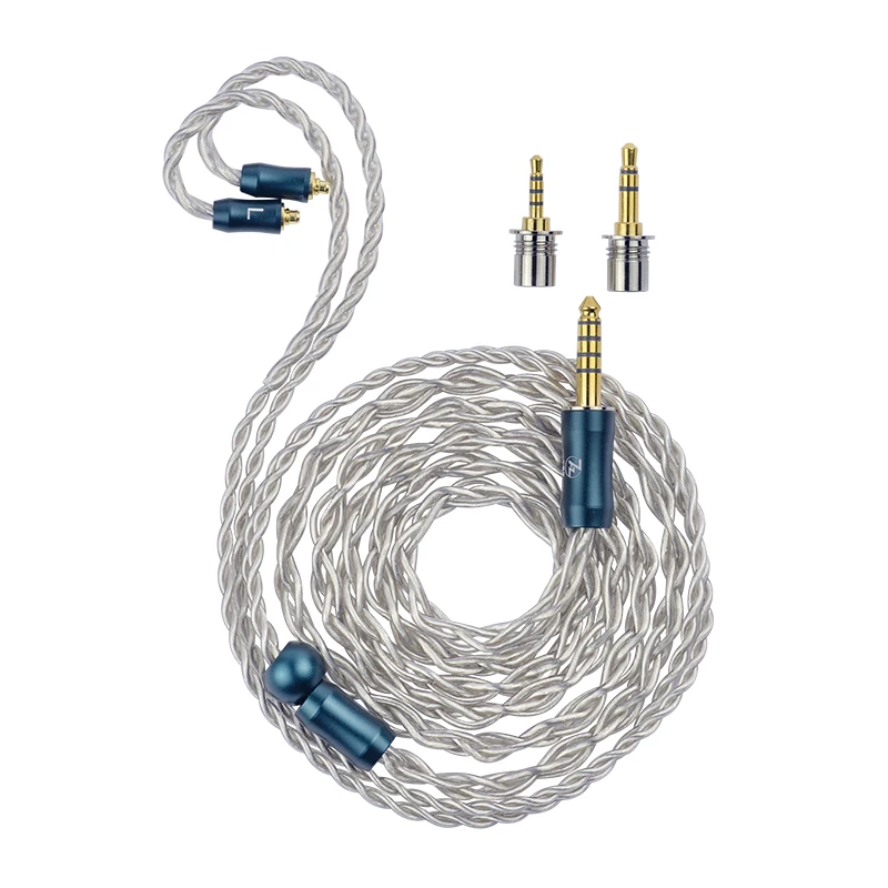7HZ Thunderbirds 3 in 1 Plug/0.78 2PIN MMCX Single Crystal Silver Plated Copper Coaxial Structure Upgrade Cable
7HZ Thunderbirds 3 in 1 Plug/0.78 2PIN MMCX Single Crystal Silver Plated Copper Coaxial Structure Upgrade Cable