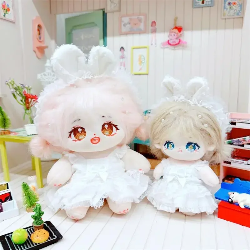 For 10cm/20cm Pretty Cotton Doll Clothes Replacement Dress with Headwear Angel Wing Set Mini Outfit Accessories 
For 10cm/20cm Pretty Cotton Doll Clothes Replacement Dress with Headwear Angel Wing Set Mini Outfit Accessories