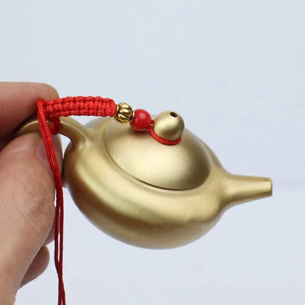 Brass Teapot Miniature Kettle Small nament Retro Style H crafted Durability Practical Home Decor Kitchen Bar Accessories
Brass Teapot Miniature Kettle Small nament Retro Style H crafted Durability Practical Home Decor Kitchen Bar Accessories