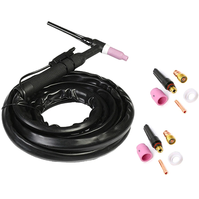 B66C Wp17 150A TIG Факел 1M Полная гибкая головка воздушного охлаждения W Расходные материалы
B66C Wp17 150A TIG Факел 1M Полная гибкая головка воздушного охлаждения W Расходные материалы