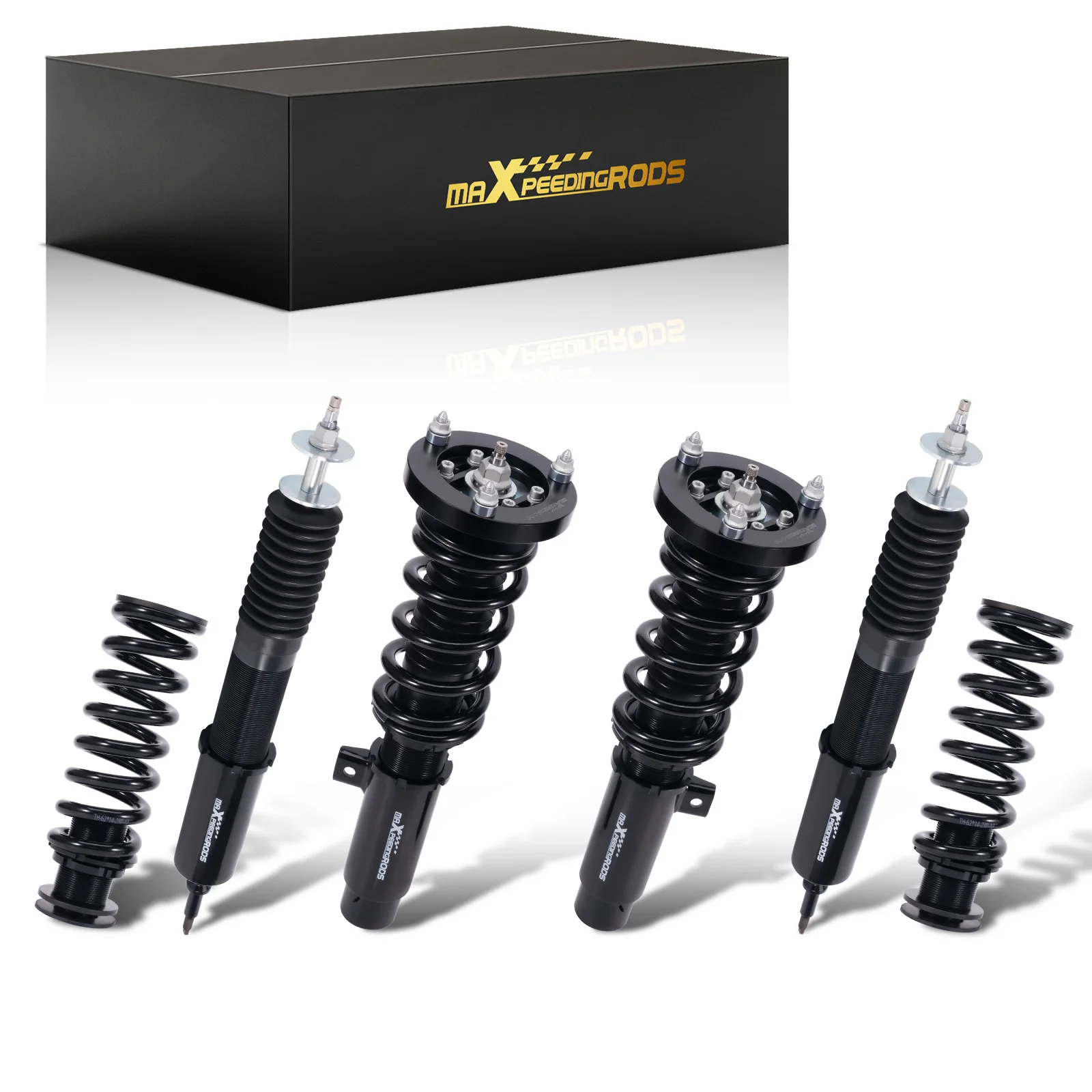 Coilovers for BMW 3 E90 2004-2011, for BMW 3 Touring E91 2004-2012, for BMW E92 E93 2005-2013, 24 Levels Damper Adjustable
Coilovers for BMW 3 E90 2004-2011, for BMW 3 Touring E91 2004-2012, for BMW E92 E93 2005-2013, 24 Levels Damper Adjustable