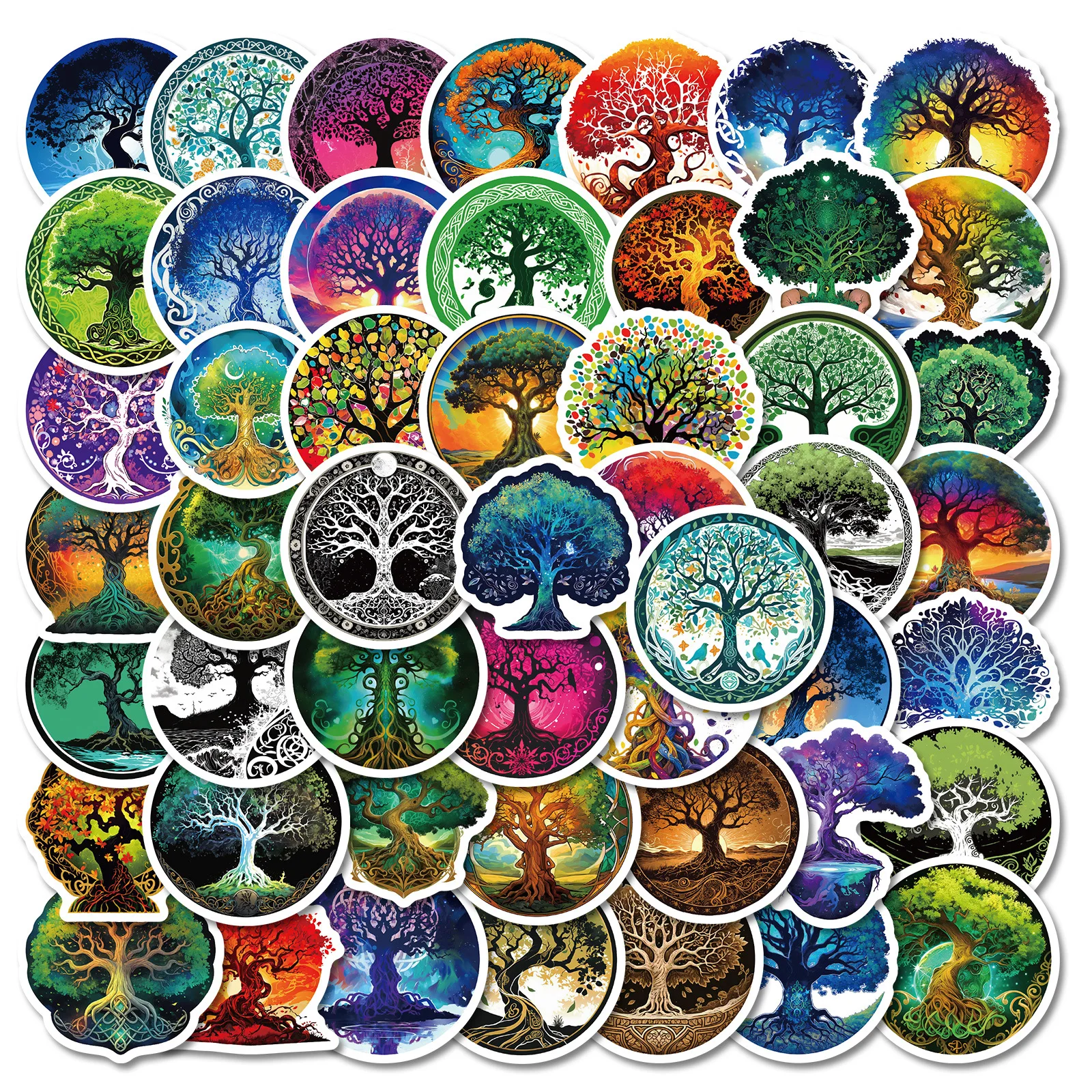 10/50PCS Tree Cartoon Stickers Life of the Tree Graffiti Plant Decoration Funny DIY Toy Fridge Luggage Laptop Guitar Car Bike
10/50PCS Tree Cartoon Stickers Life of the Tree Graffiti Plant Decoration Funny DIY Toy Fridge Luggage Laptop Guitar Car Bike