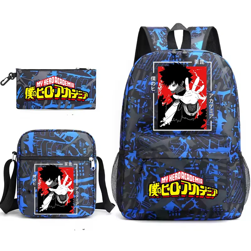 Anime Dabi My Hero Academia Backpack 3pcs/set Boys Girls Cartoon Schoolbag Boku No Hero Academia Backpack with Shoulder Bag Gift
Anime Dabi My Hero Academia Backpack 3pcs/set Boys Girls Cartoon Schoolbag Boku No Hero Academia Backpack with Shoulder Bag Gift