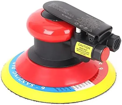 6-Inch Pneumatic Orbital Sander for Auto Body, Metal, and Woodworking - Lightweight & Durable
6-Inch Pneumatic Orbital Sander for Auto Body, Metal, and Woodworking - Lightweight & Durable
