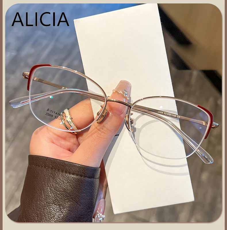 Очки ALICIA New Cat Eye Butterfly Fashion Retro, ультралегкие, из сплава TR90, с оправой для оптических линз по рецепту.
Очки ALICIA New Cat Eye Butterfly Fashion Retro, ультралегкие, из сплава TR90, с оправой для оптических линз по рецепту.