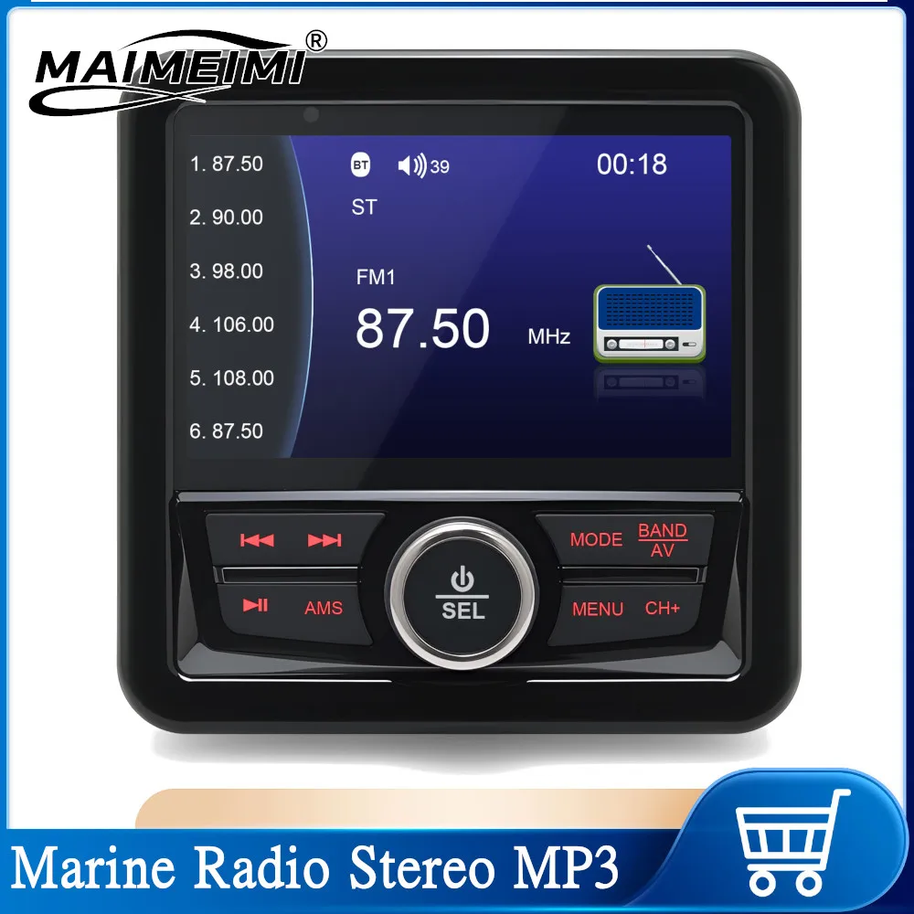 Водонепроницаемый морской радиоприемник, стерео с защитой от помех, Bluetooth-совместимый медиаприемник, MP3-плеер для яхт, автомобиля, грузовика, спа, UTV, квадроцикла
Водонепроницаемый морской радиоприемник, стерео с защитой от помех, Bluetooth-совместимый медиаприемник, MP3-плеер для яхт, автомобиля, грузовика, спа, UTV, квадроцикла