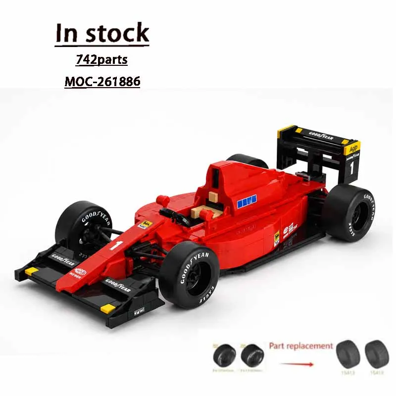 Red New MOC-261886 Urban Sports Car Racing Building Block Model 742 Parts MOC Creative Boys Children's Birthday Toy Gift
Red New MOC-261886 Urban Sports Car Racing Building Block Model 742 Parts MOC Creative Boys Children's Birthday Toy Gift