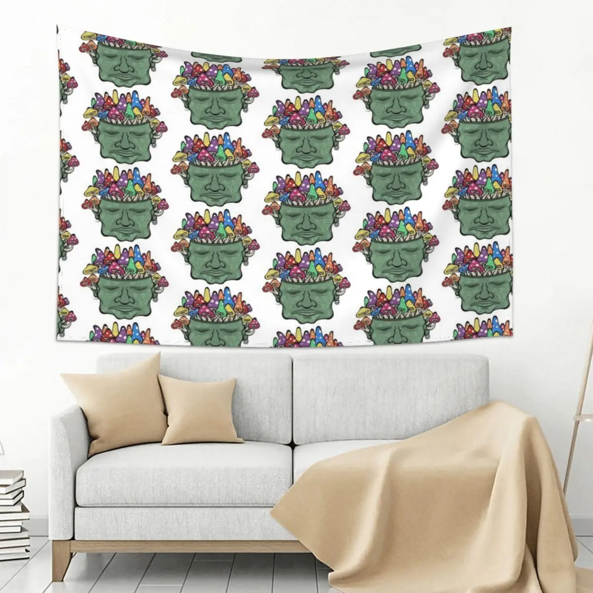 Shaman Mushroom Head Tapestry Room Design Bedroom Decoration Bed Room Decoration Tapestry
Shaman Mushroom Head Tapestry Room Design Bedroom Decoration Bed Room Decoration Tapestry